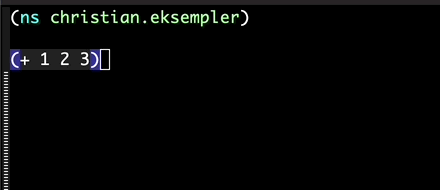 I evaluate a math expression in the REPL